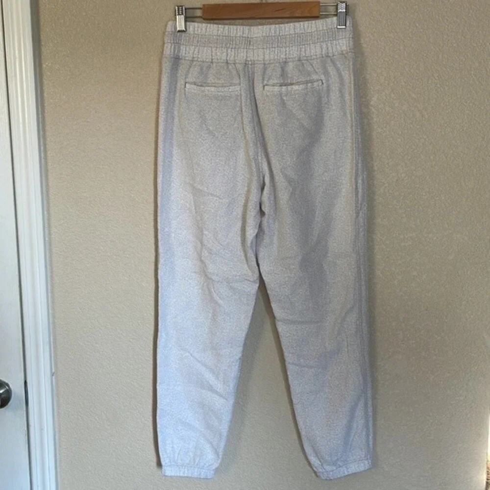 Athleta Cabo Tide Linen Jogger Pants Travel Zip Pockets NWOT camo print